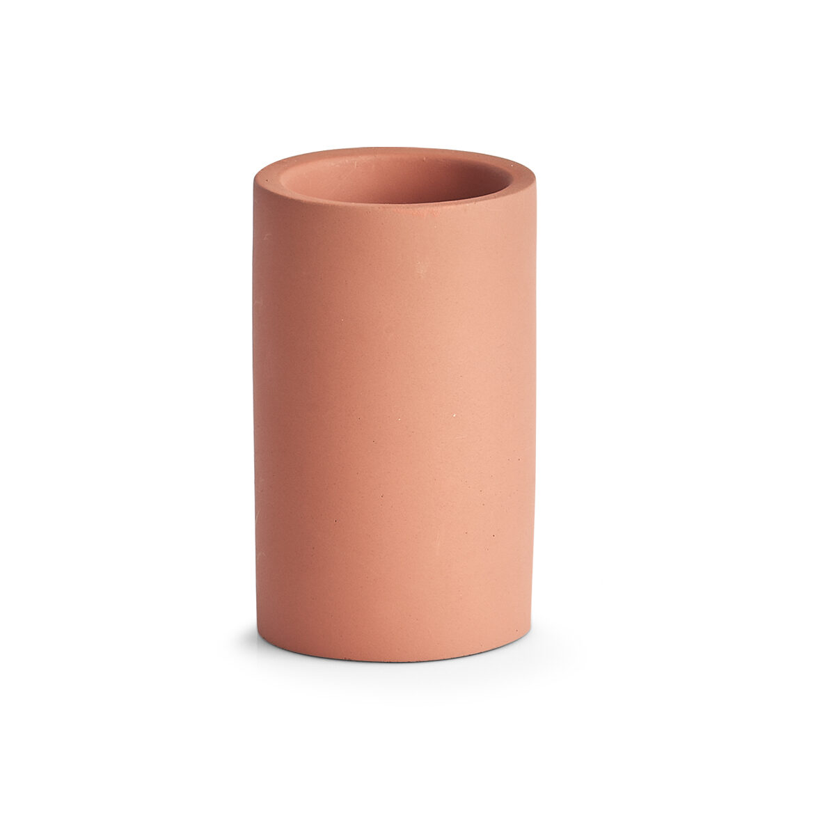 zeller-present-bad-zahnputzbecher-zement-terracotta image 1