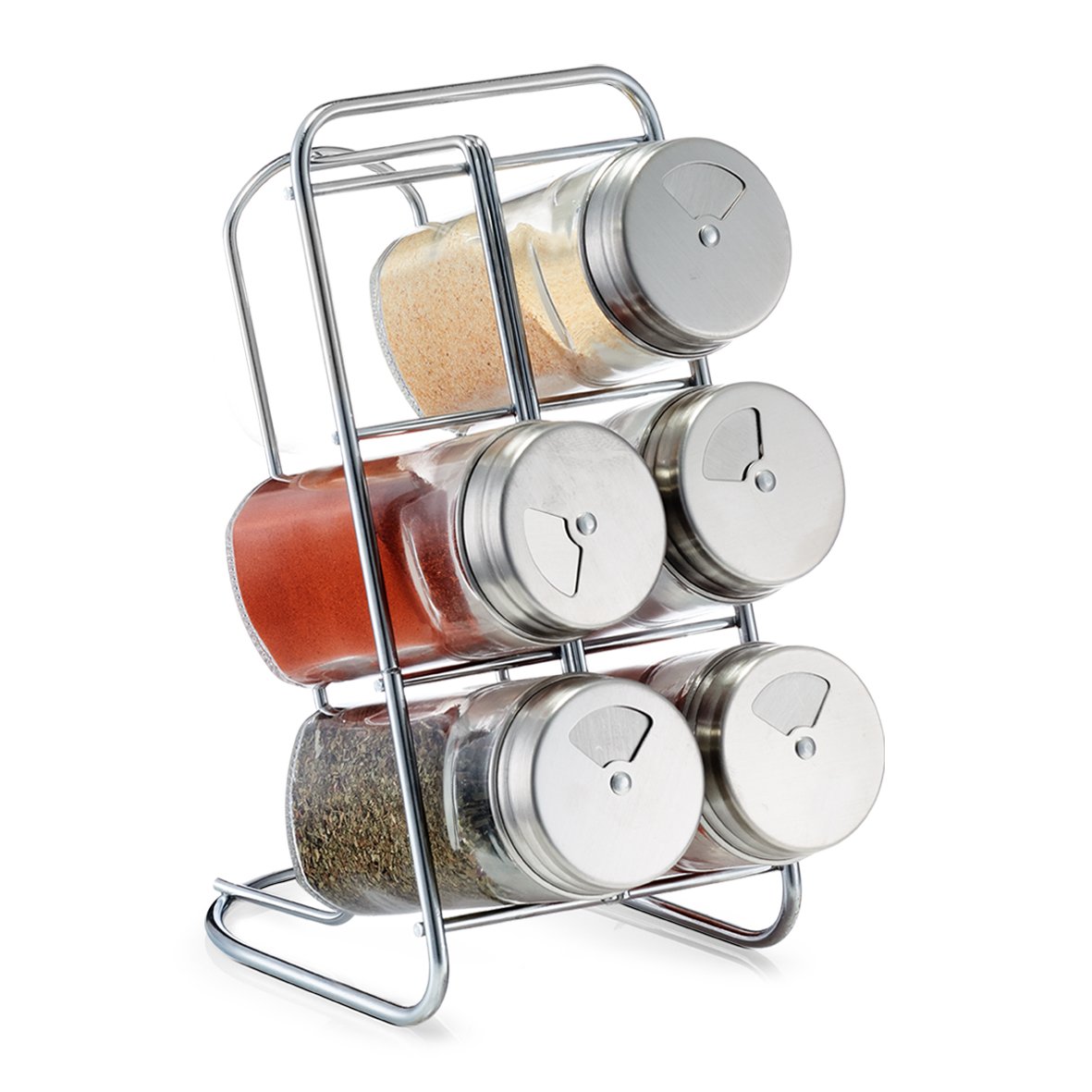 zeller-present-k-che-gew-rzst-nder-set-7-tlg-glas-edelstahl image 2