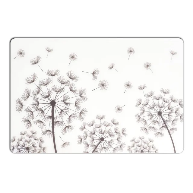 zeller-present-pusteblume-platzset-transparent-kunststoff image 1