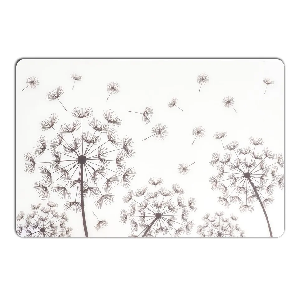 zeller-present-pusteblume-platzset-transparent-kunststoff image 1