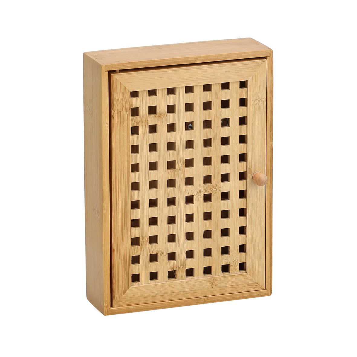 zeller-present-home-living-schl-sselkasten-bambus-8-haken-2 image 3