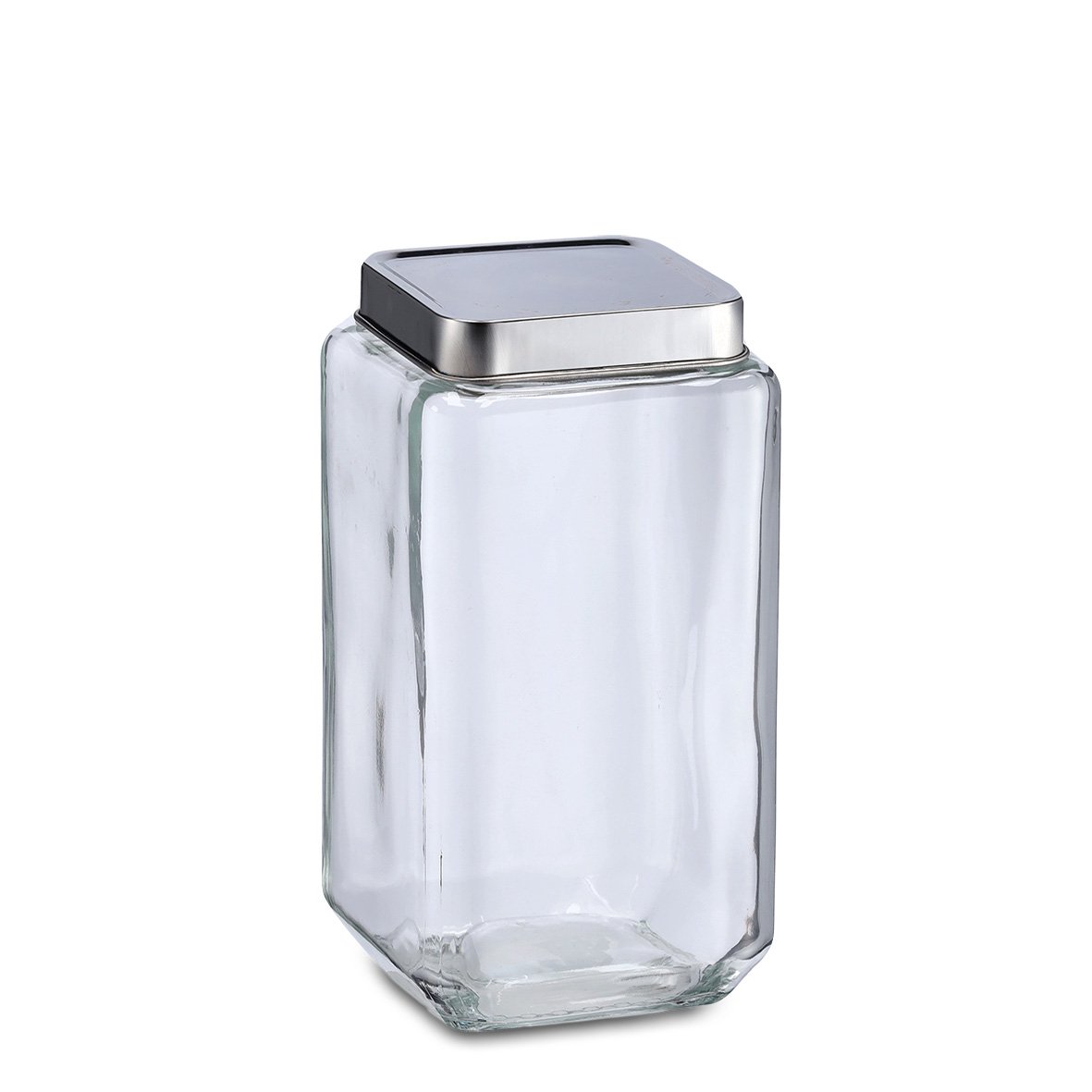 zeller-present-k-che-vorratsglas-2000-ml-edelstahldeckel image 1