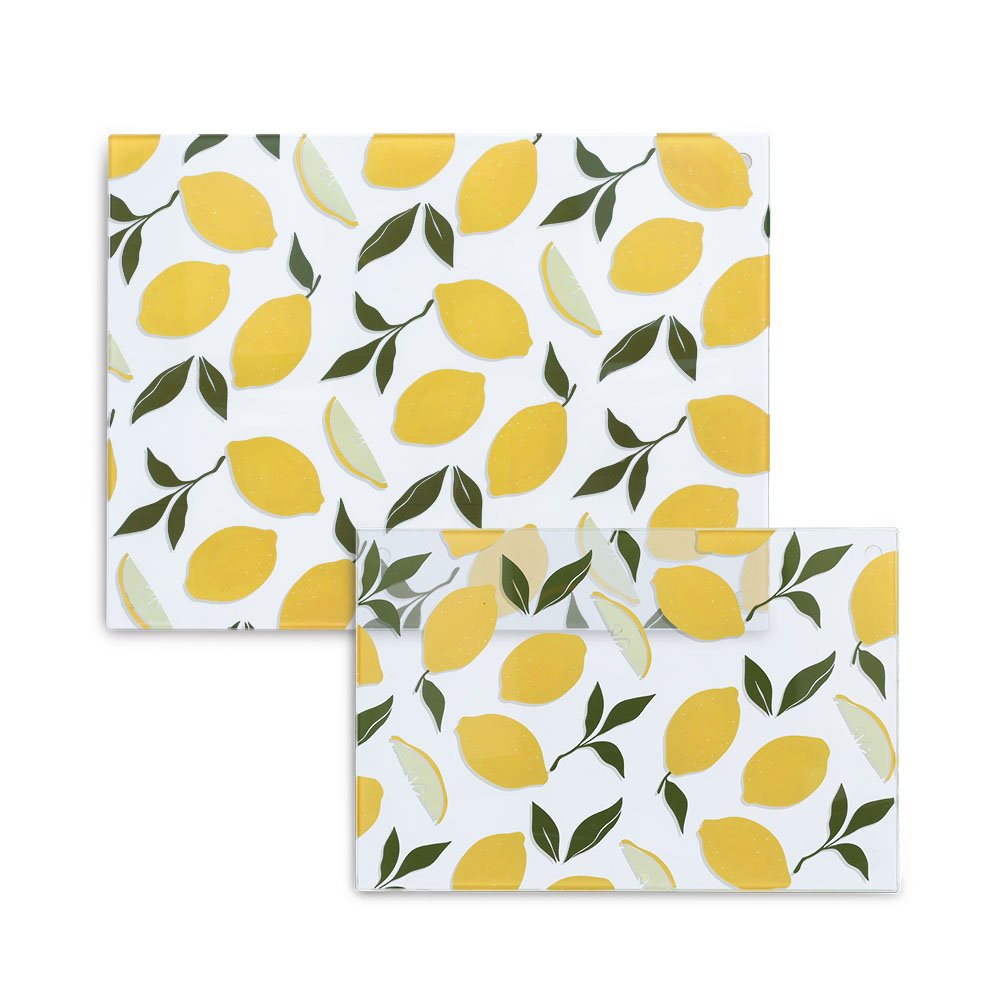 zeller-k-che-glasschneideplatte-lemons-zitronendesign-brett image 4