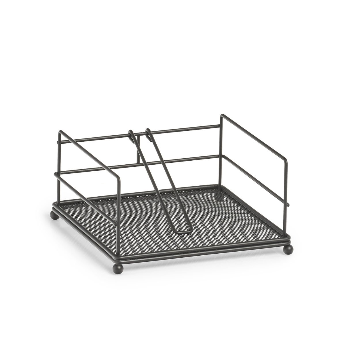 zeller-present-table-serviettenhalter-metall-schwarz-industrial image 1