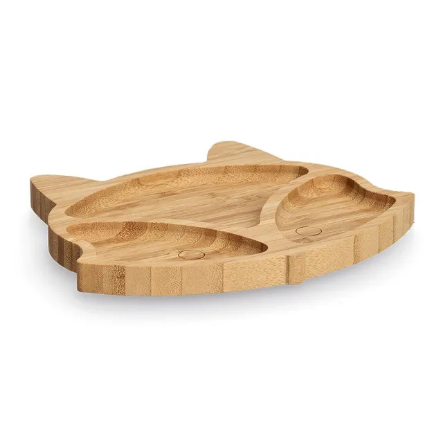 zeller-present-kids-snackteller-fuchs-bambus image 1