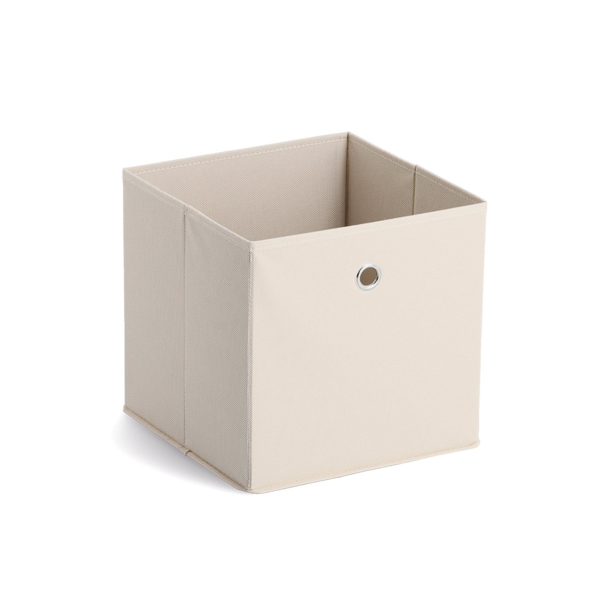 zeller-present-aufbewahrungsbox-vlies-beige-faltbar image 1