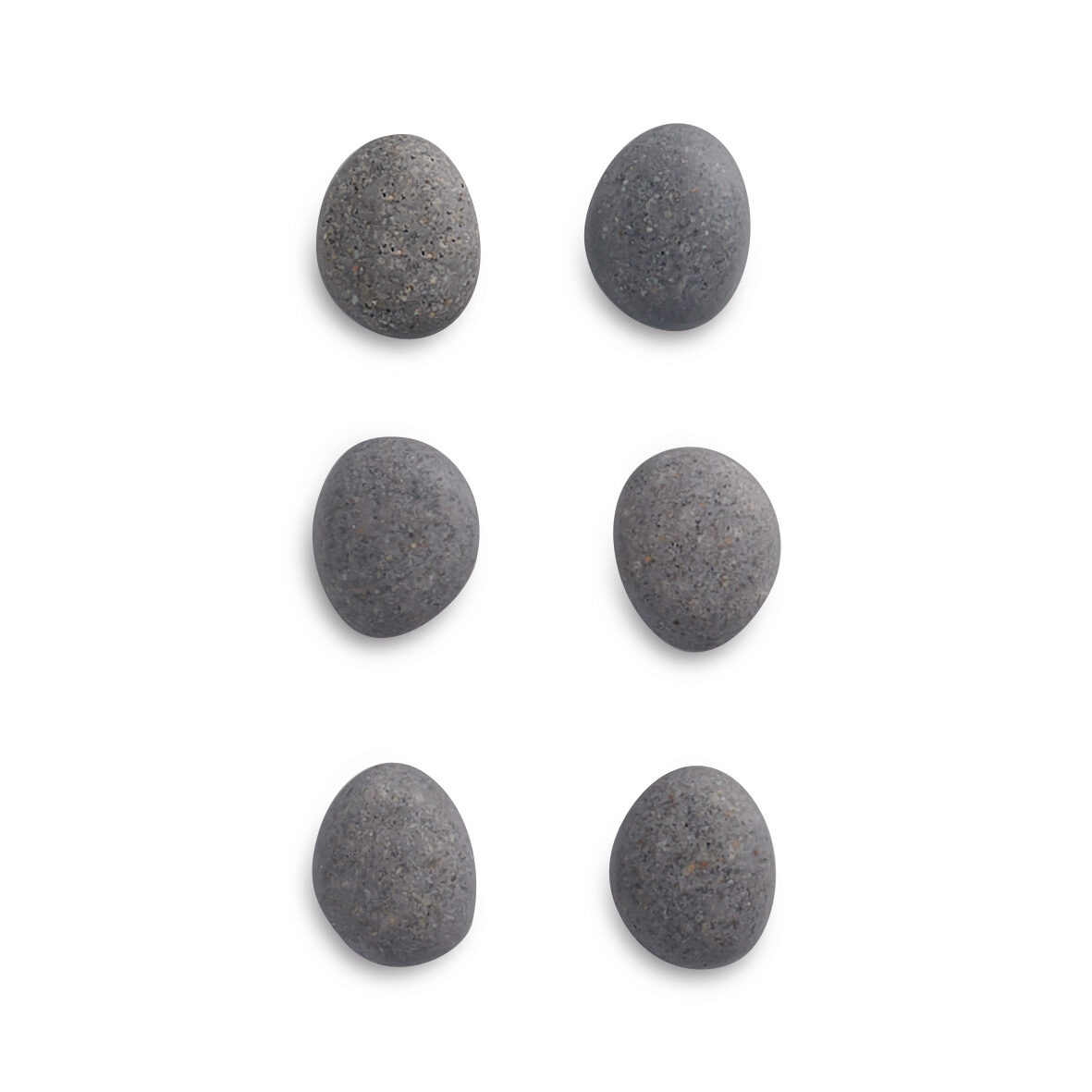 zeller-present-office-magnet-set-stone-6-tlg-polyresin image 1