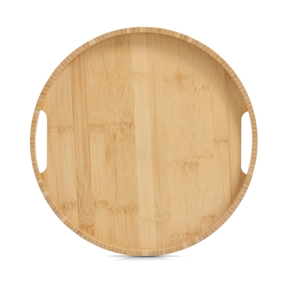 zeller-present-table-serviertablett-bambus-rund-mit-griffen image 3