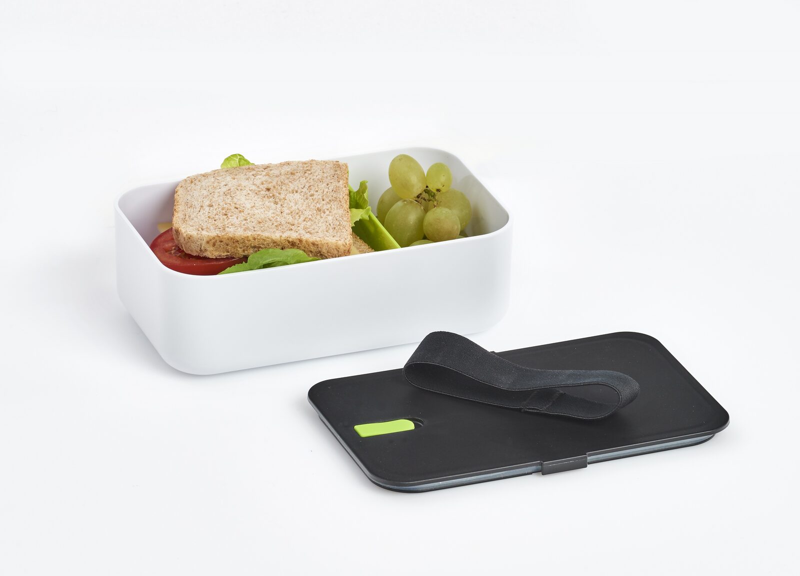zeller-present-k-che-lunch-box-kunststoff-wei-schwarz-gr-n image 2