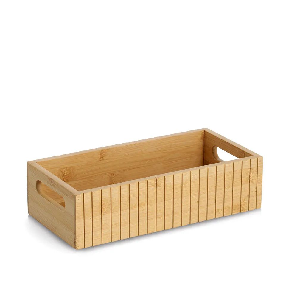 zeller-present-home-living-aufbewahrungsbox-bambus-mit-griffl-chern image 1