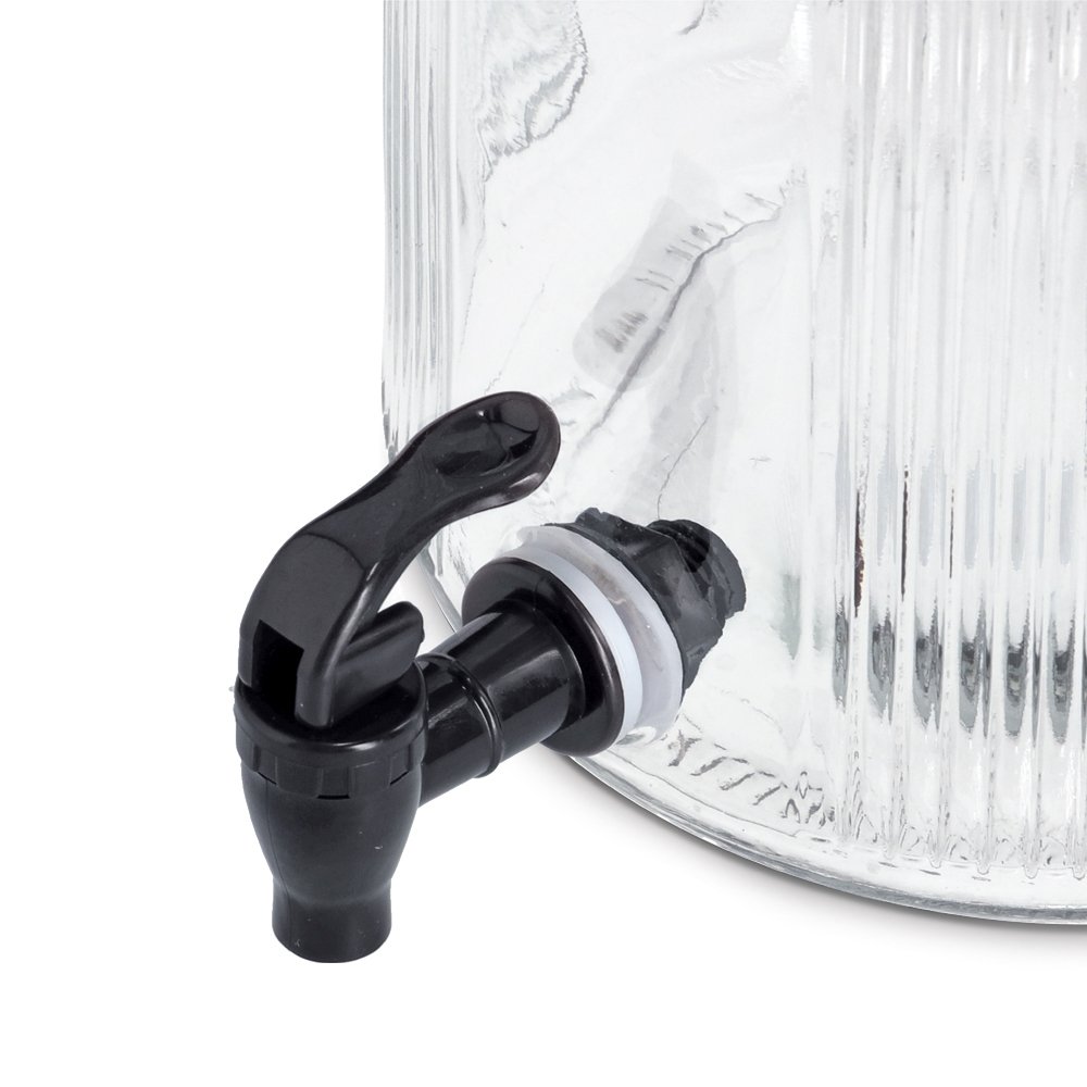 zeller-present-k-che-getr-nkespender-3900-ml-glas-riffeloptik image 2