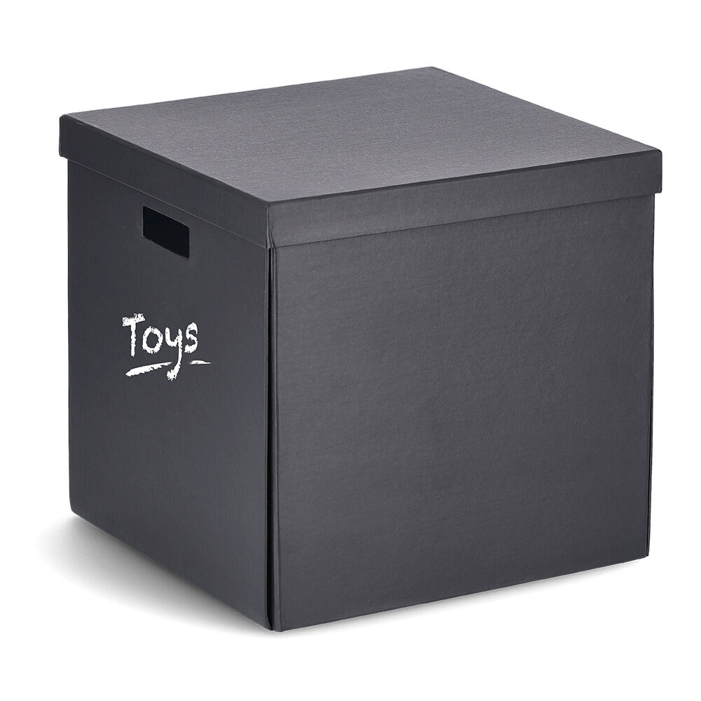 zeller-home-aufbewahrungsbox-karton-schwarz-faltbar image 6