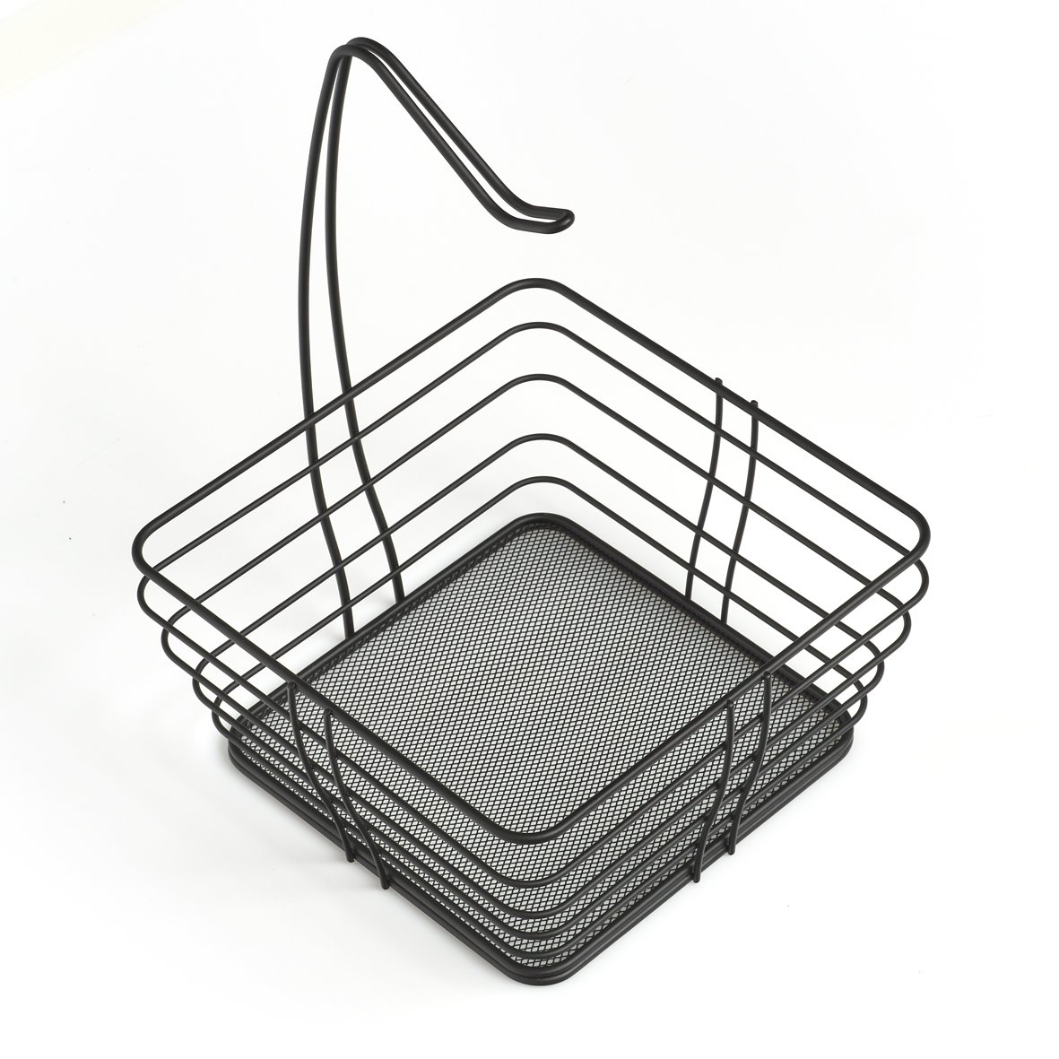 zeller-present-obstkorb-metall-schwarz-26x26x13-cm image 3