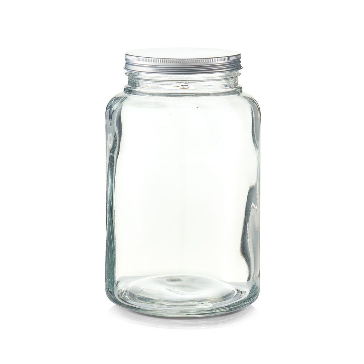 zeller-present-vorratsglas-metalldeckel-4900-ml-glas image 1