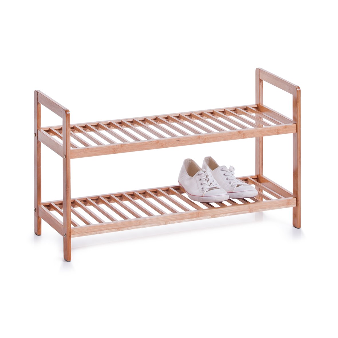 zeller-present-home-schuhregal-2-ablagen-bambus-6-paar image 2