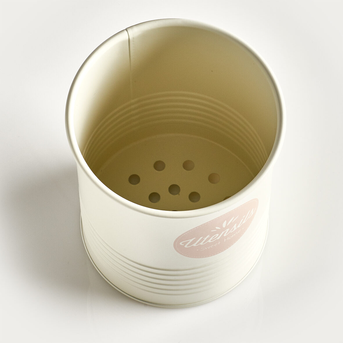 zeller-present-sweet-home-utensilienhalter-metall-creme-ros image 3