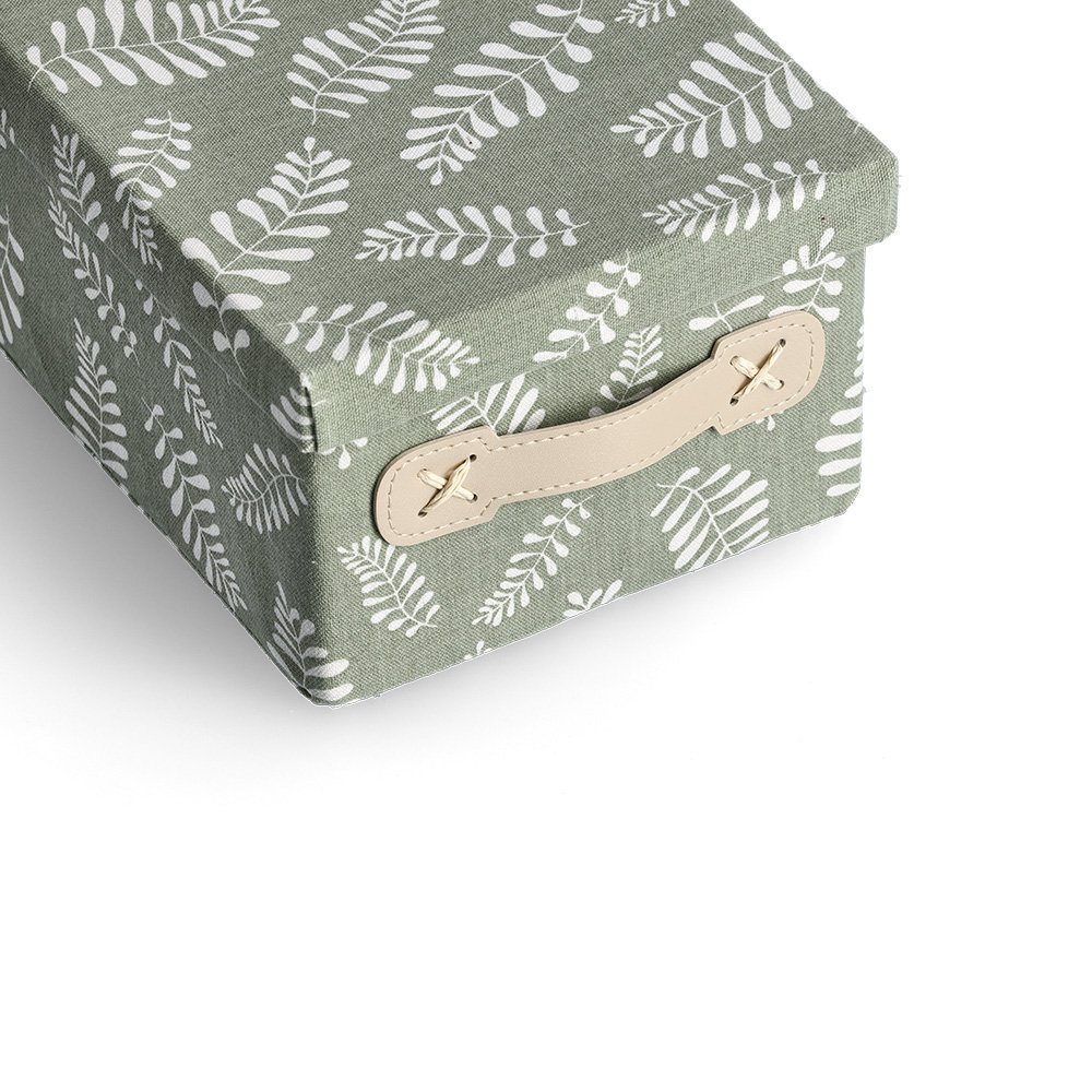 zeller-present-home-living-aufbewahrungsbox-leaves-faltbar image 4