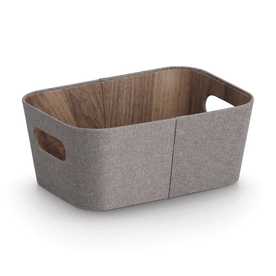 zeller-present-aufbewahrungsbox-pappe-holzoptik-braun image 1