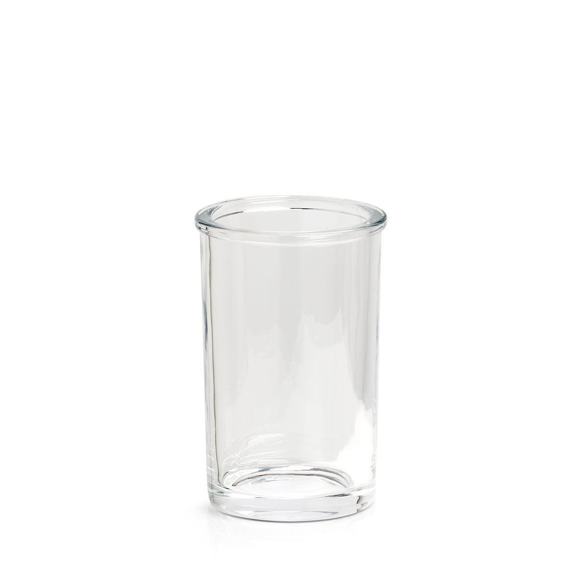 zeller-present-clear-zahnputzbecher-glas image 1