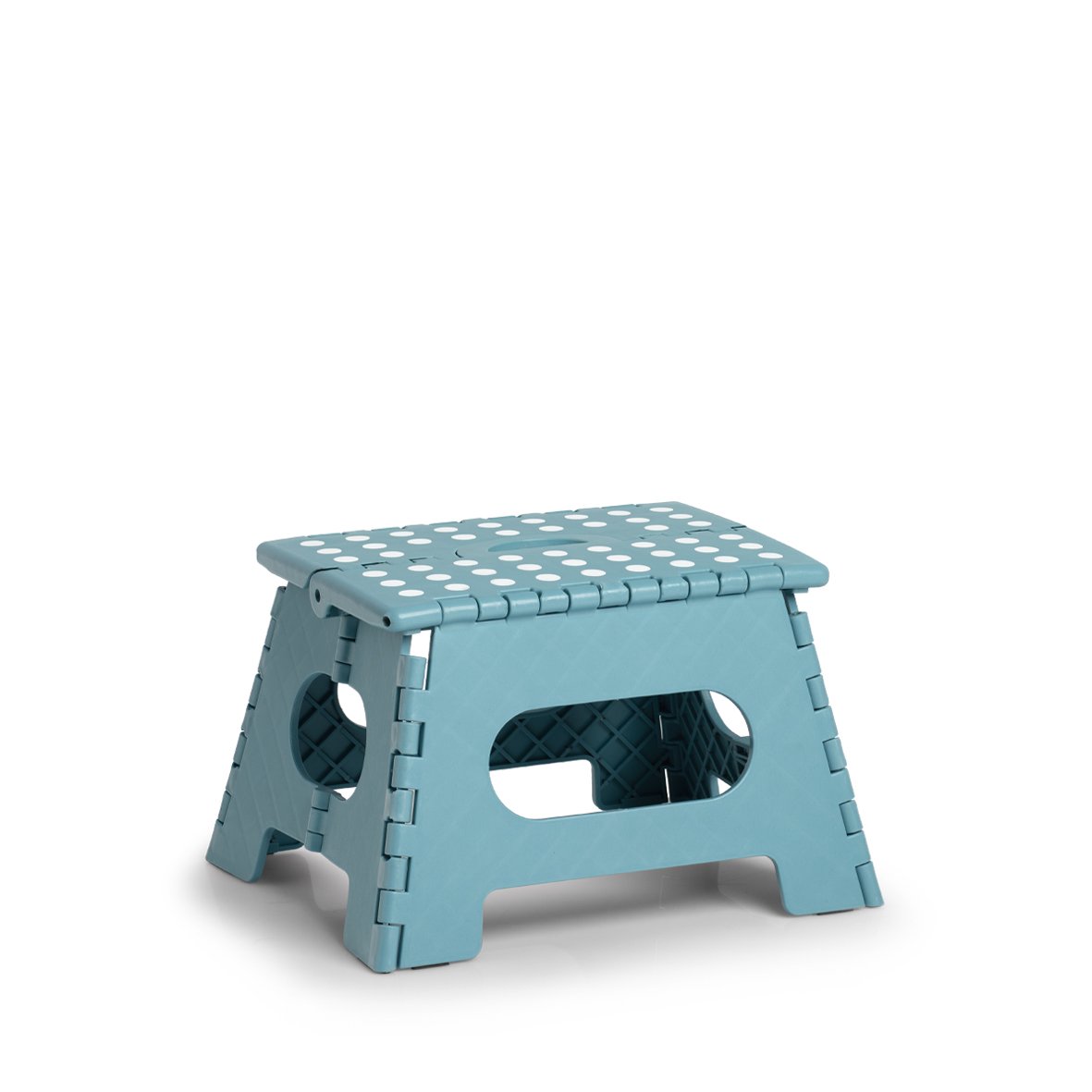 zeller-present-k-che-klapphocker-kunststoff-eisblau-150kg image 1