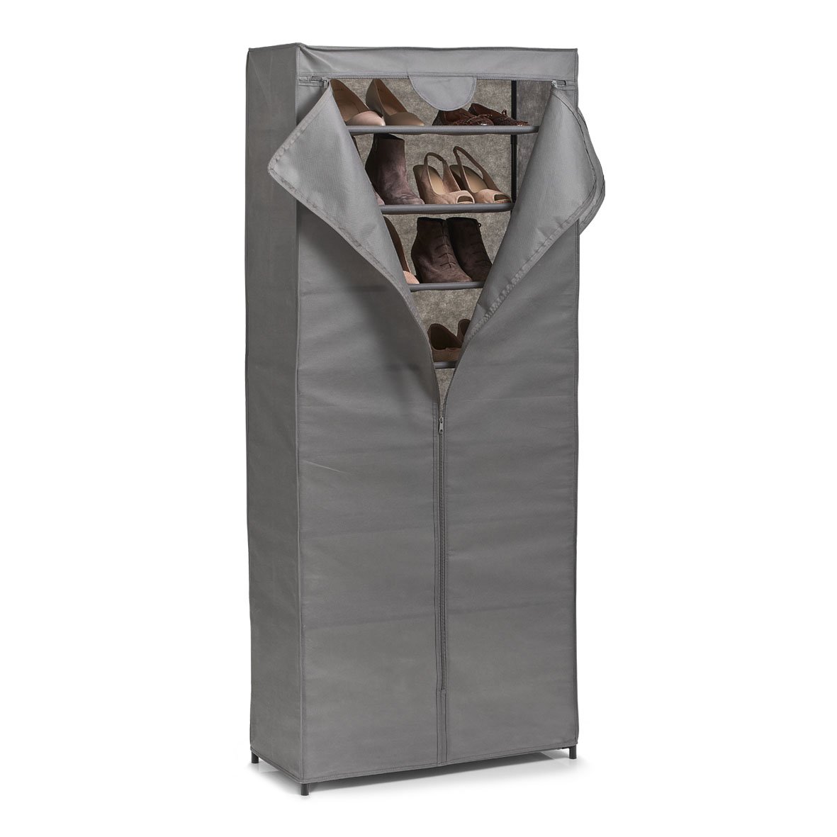 zeller-present-home-living-textil-schuhschrank-grau image 2