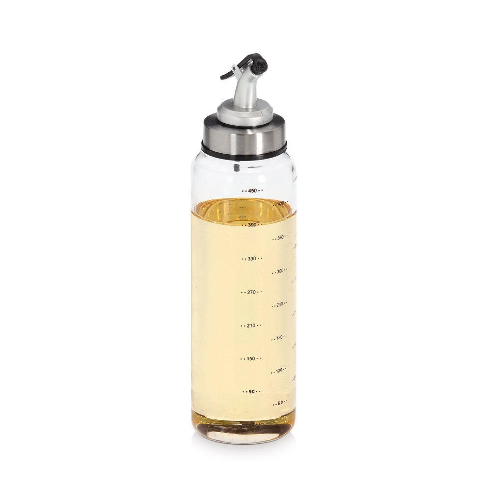 zeller-present-lflasche-essigflasche-glas-500-ml-metall image 2