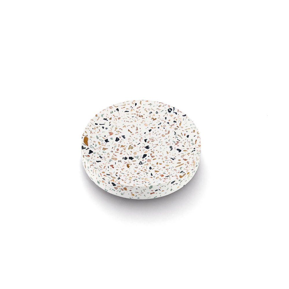 zeller-present-bad-seifenschale-terrazzo-zement-eckig image 3