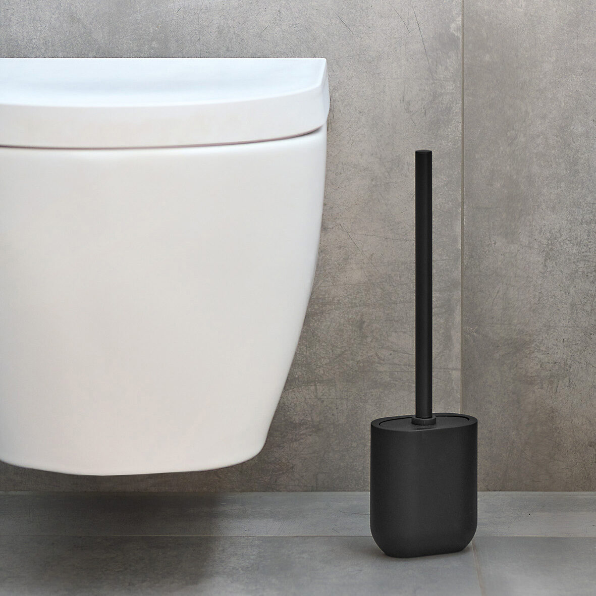 zeller-present-bad-wc-b-rste-schwarz-polyresin-edelstahl image 5