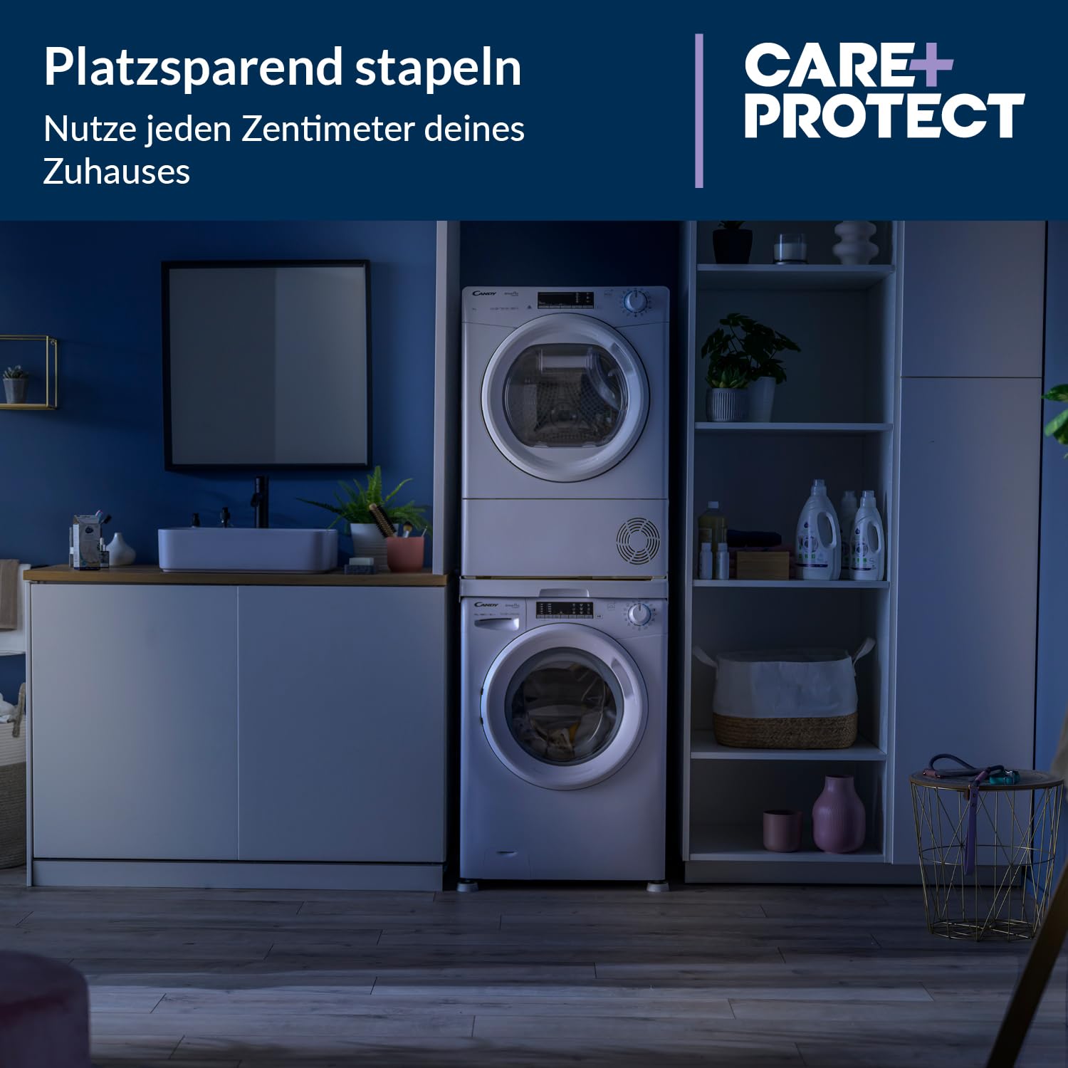 care-protect-waschen-zwischenbaurahmen-47-62-cm-mit-auszug image 2