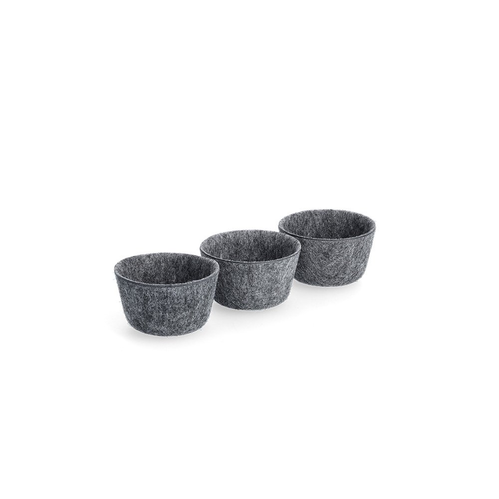 zeller-present-home-living-organizer-set-8-tlg-filz-grau image 5