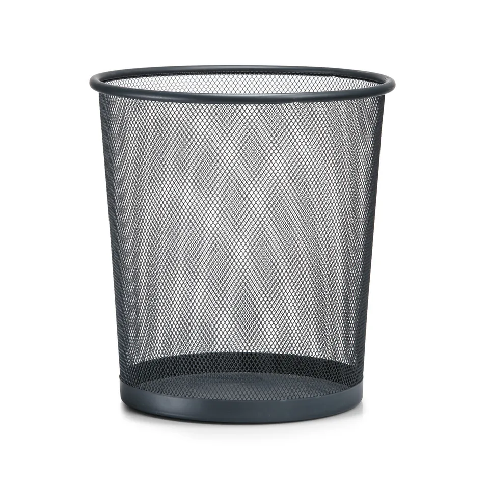 zeller-present-office-papierkorb-mesh-anthrazit-draht image 1