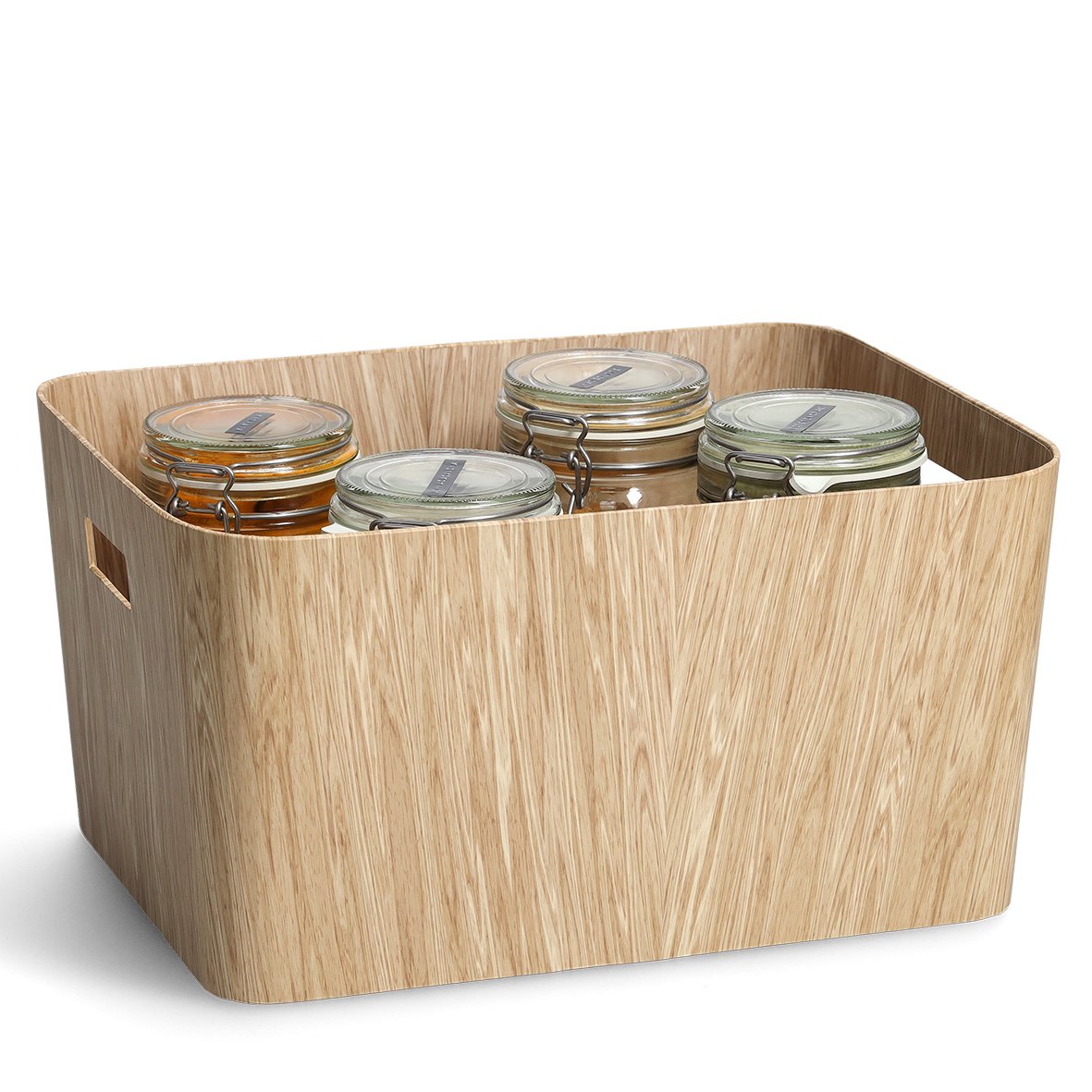 zeller-present-home-living-aufbewahrungsbox-holz-pappe image 2