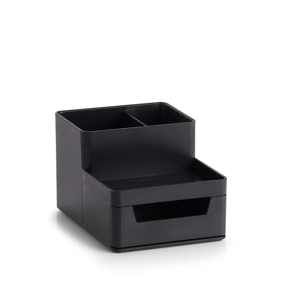 zeller-present-home-living-utensilien-organizer-kunststoff-schwarz image 1