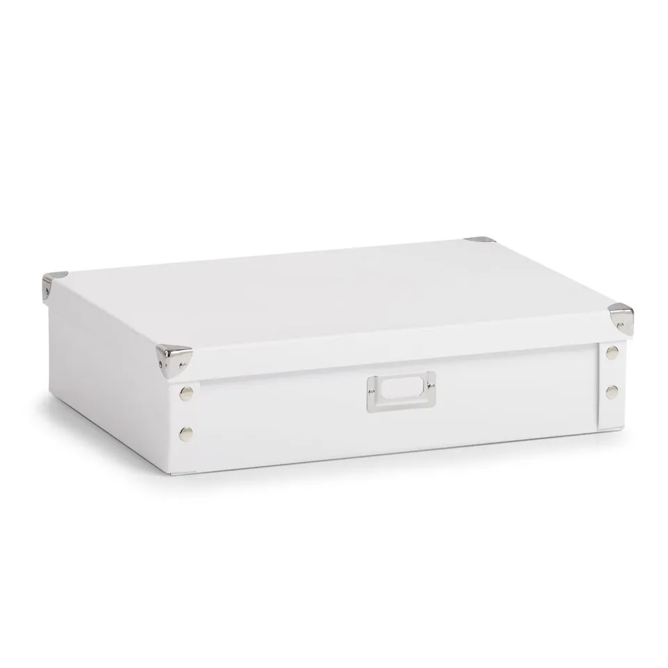 zeller-present-home-living-krawattenbox-g-rtelbox-wei-12-f-cher image 1