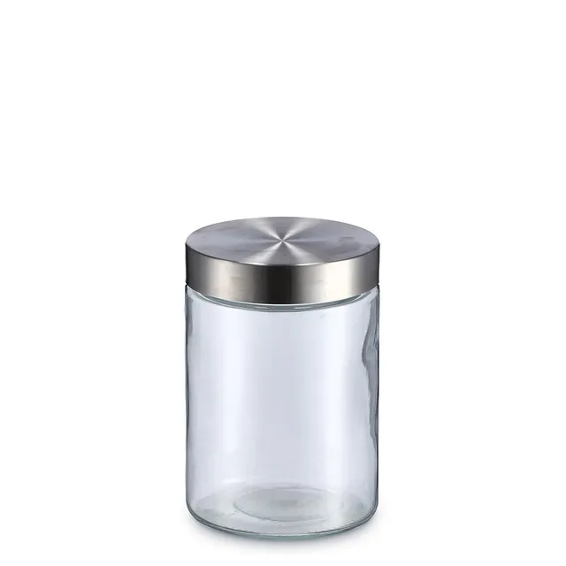 zeller-present-k-che-vorratsglas-edelstahldeckel-1100-ml-2 image 1