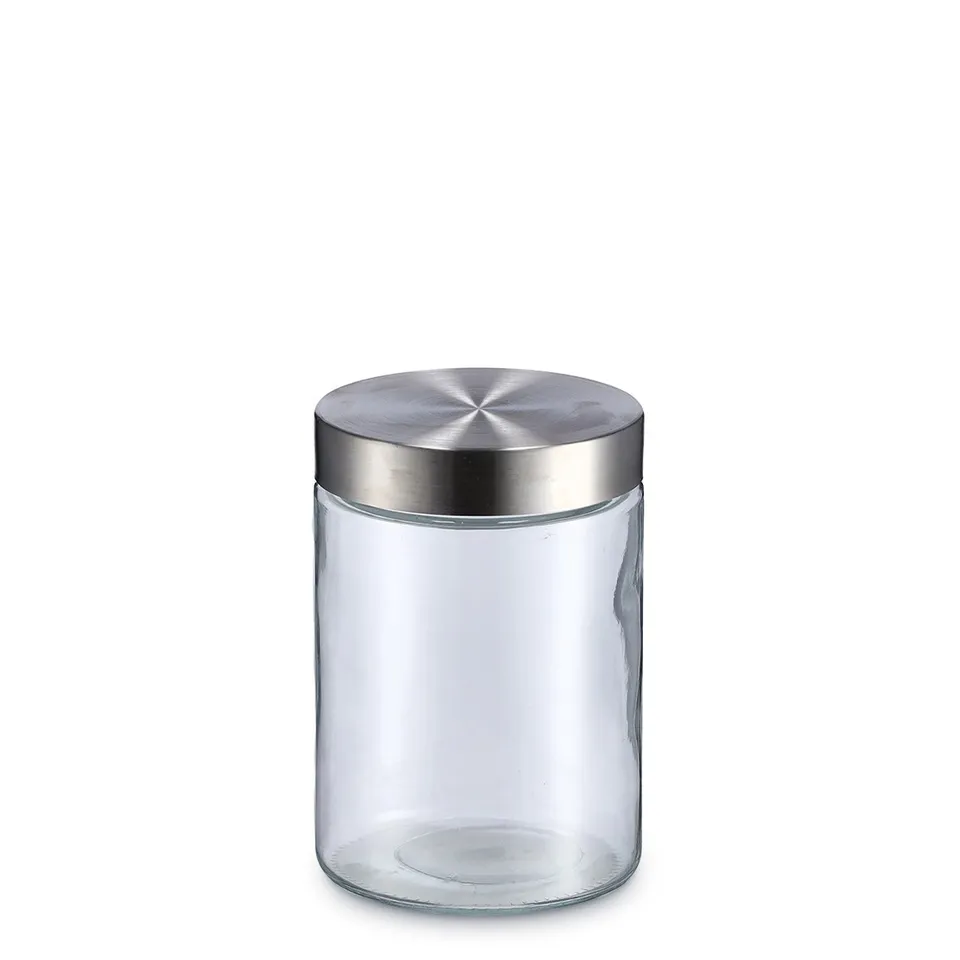 zeller-present-k-che-vorratsglas-edelstahldeckel-1100-ml-2 image 1
