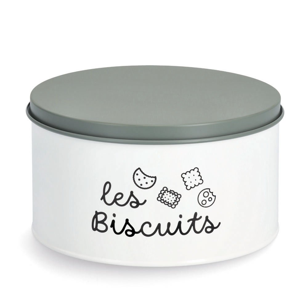 zeller-present-k-che-vorratsdose-les-biscuits-3000-ml-metall-wei image 1
