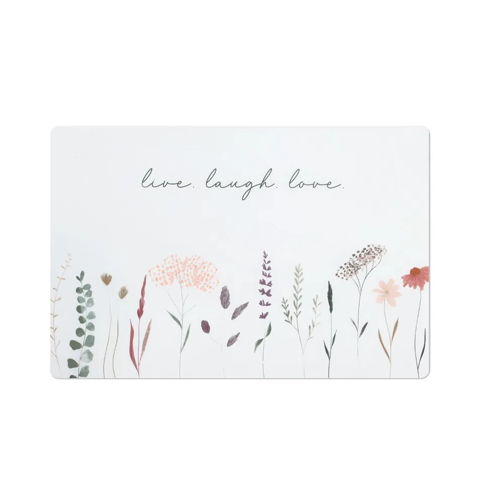zeller-present-table-platzset-flowers-kunststoff-floral image 1