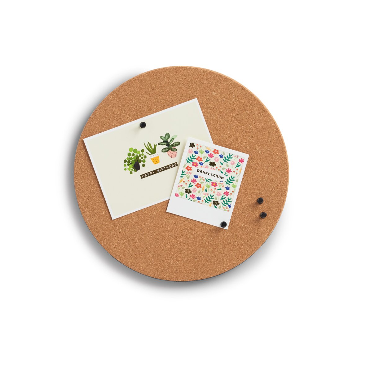 zeller-present-office-pinboard-kork-mit-push-pins image 2