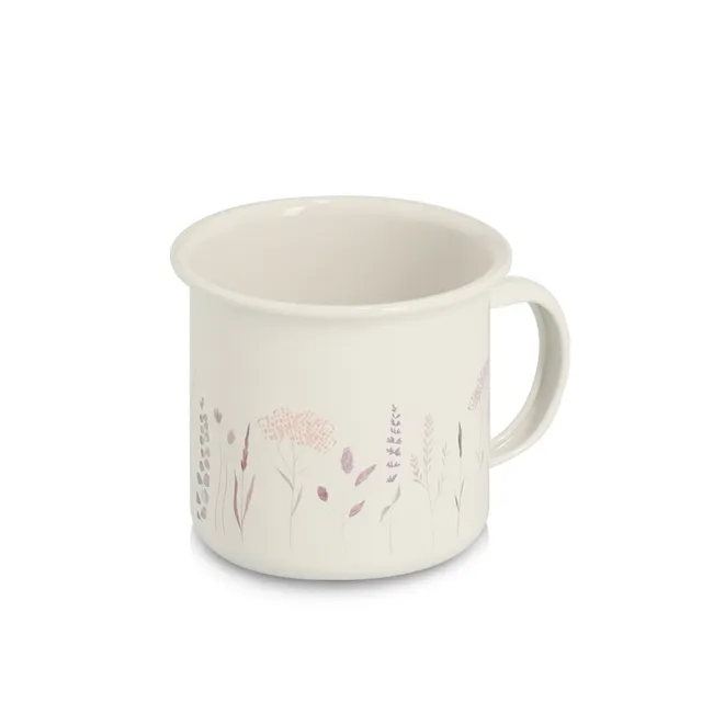 zeller-present-k-che-tasse-flowers-320-ml-metall-blumen image 1