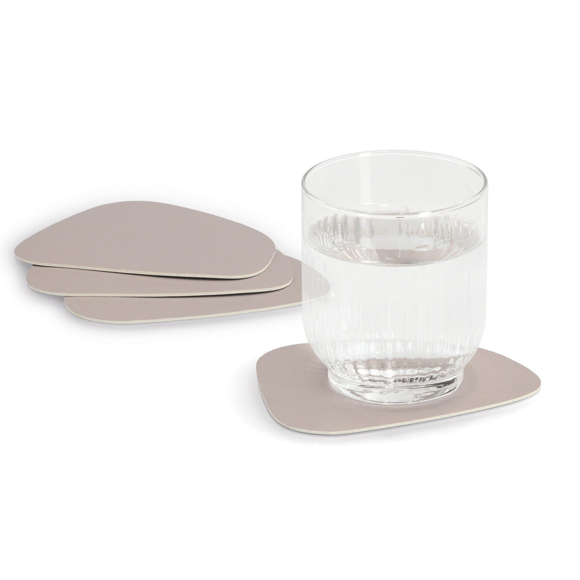 zeller-present-table-glasuntersetzer-2-tone-4-tlg-kunstleder image 3
