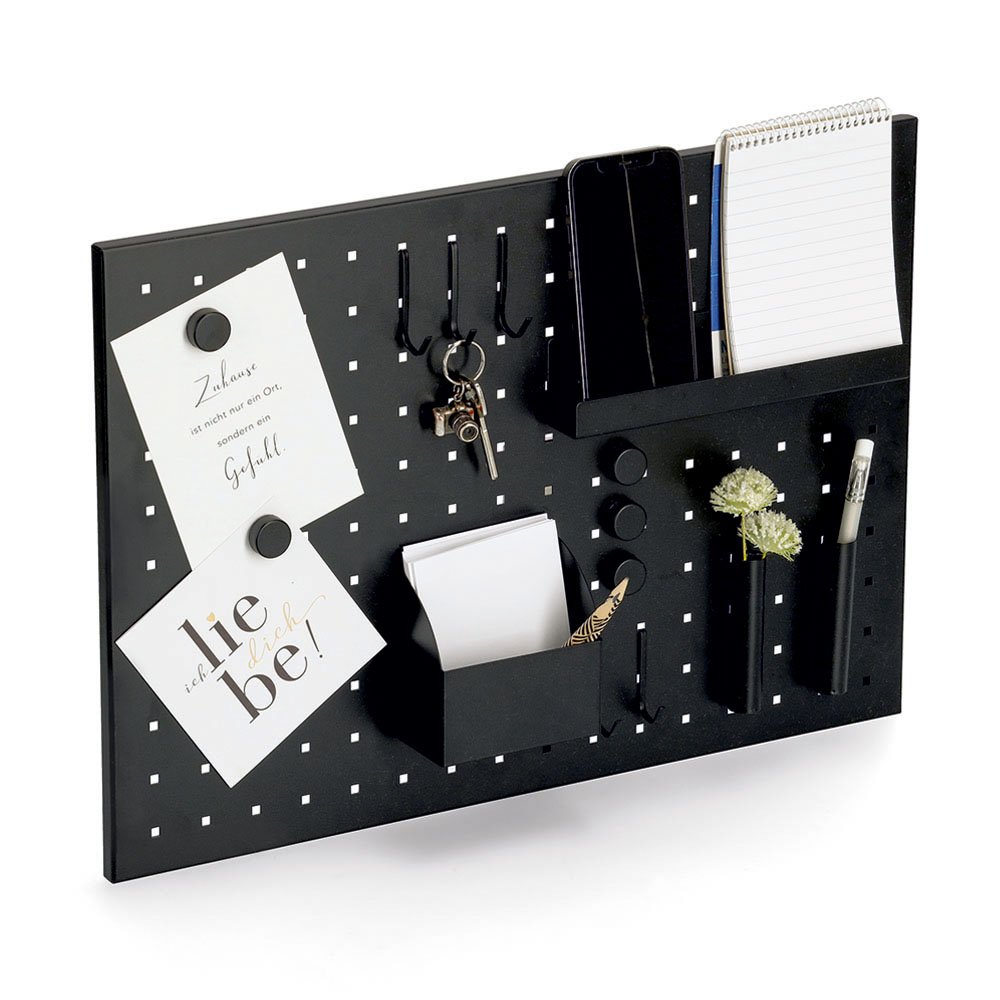 zeller-present-memoboard-metall-schwarz-utensilien image 2