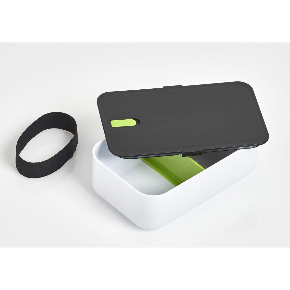 zeller-present-k-che-lunch-box-kunststoff-wei-schwarz-gr-n image 3