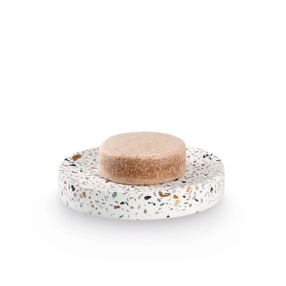 zeller-present-bad-seifenschale-terrazzo-zement-eckig image 2