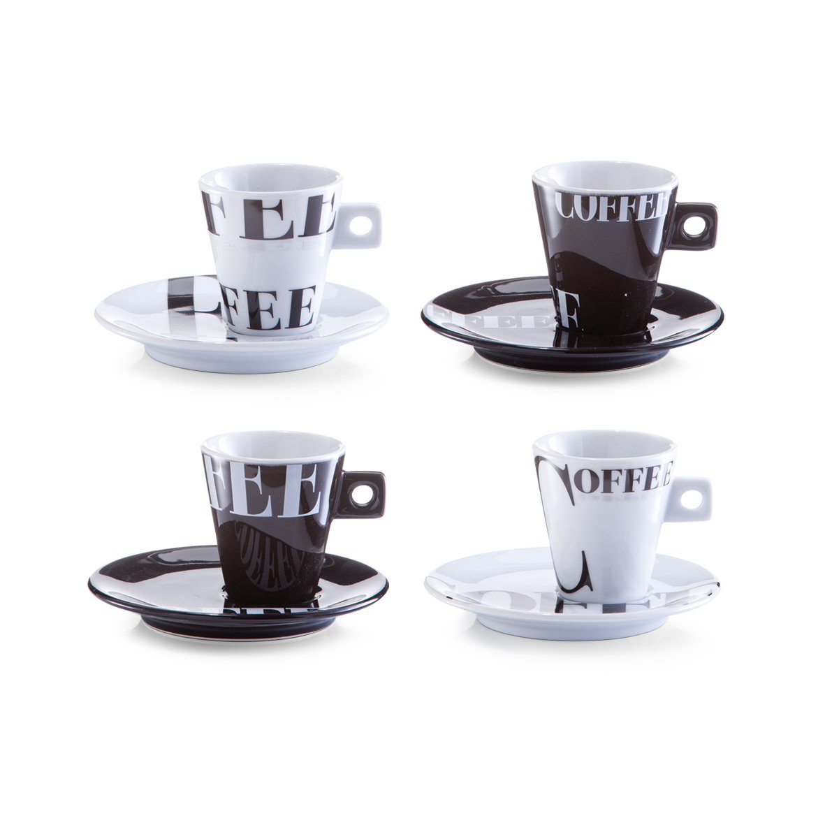 zeller-present-k-che-espresso-set-coffee-style-8-tlg-porzellan image 1