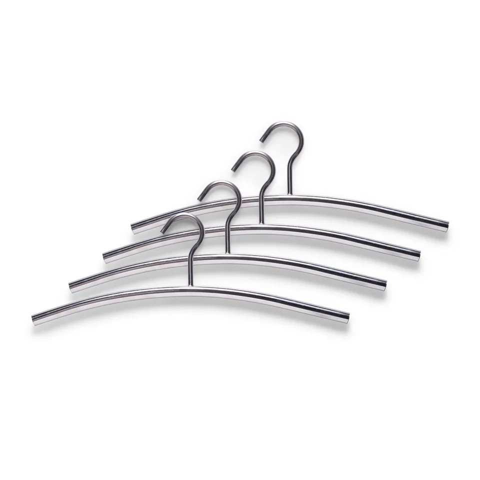 zeller-present-home-living-kleiderb-gel-set-4-tlg-edelstahl image 1