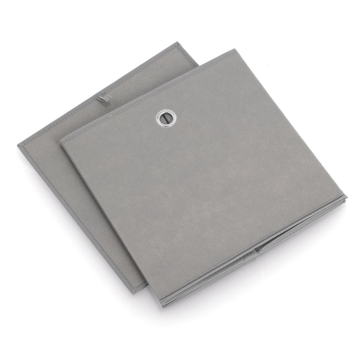 zeller-present-home-living-aufbewahrungsbox-vlies-grau image 2