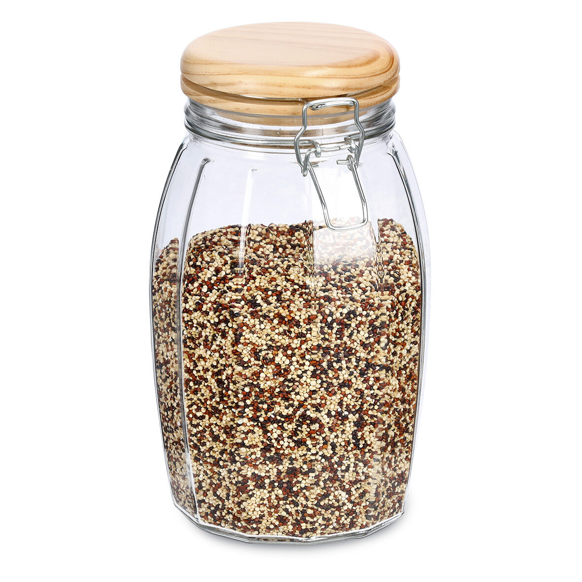 zeller-present-k-che-vorratsglas-b-gelverschluss-1850-ml-kiefer image 4