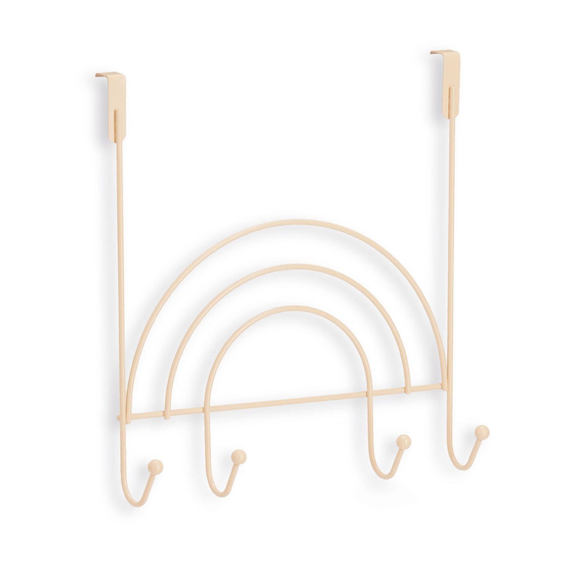 zeller-present-rainbow-t-rh-nger-metall-beige-4-haken image 1