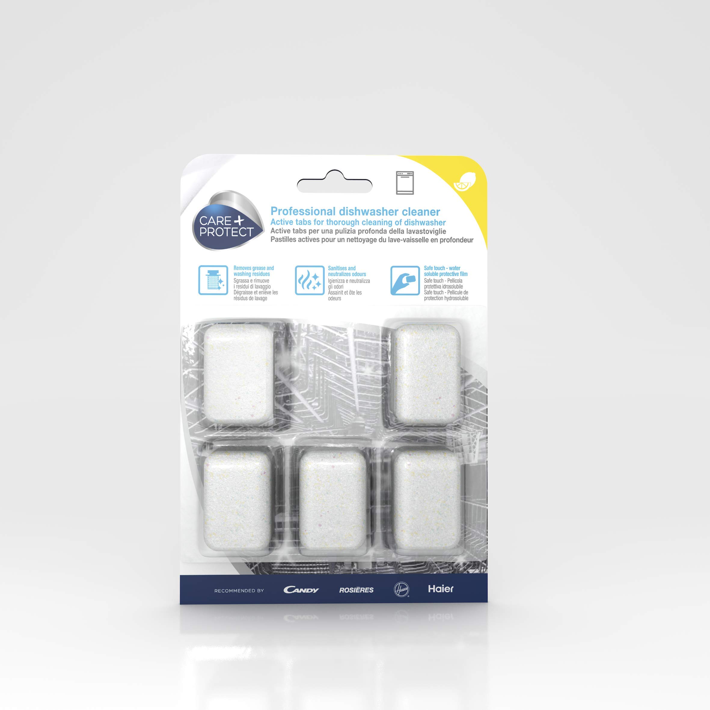 care-protect-waschen-reinigungstabs-waschmaschine-5-tabs image 1